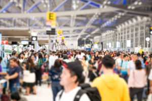 Crowded Airport