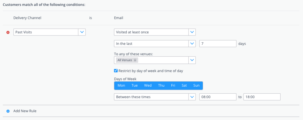 Skyfii dashboard